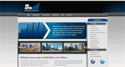 Desktop Screenshot of bdccapitalwebsite.com